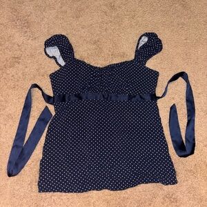 Hollister Co. Satin Babydoll Top